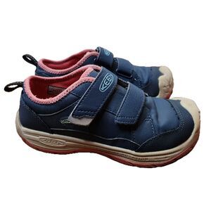 Keen no tie sneakers girls youth size 1